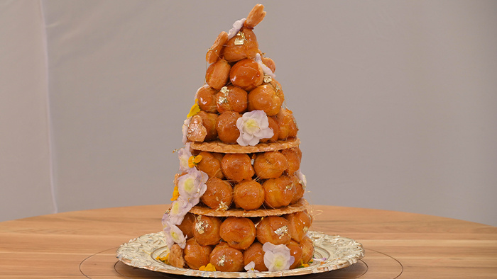 Obrázok receptu - Croquembouche torta