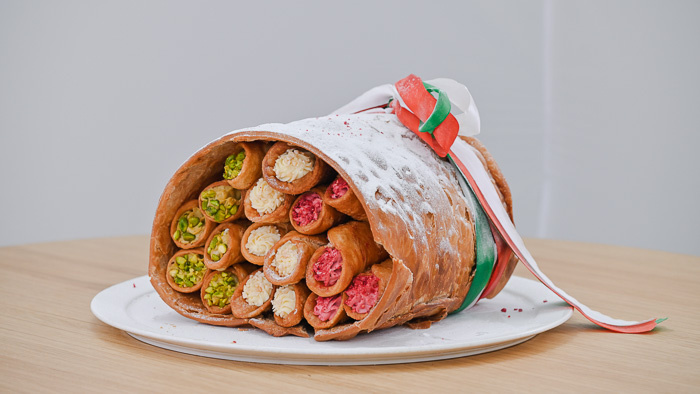 Obrázok receptu - Cannoli vlajka