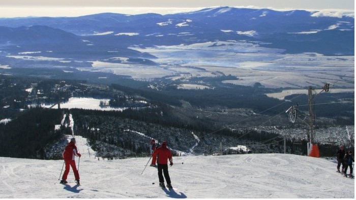 Skifahren in der Tatra