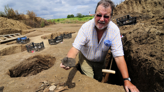 Archäologische Ausgrabungen in Banská Štiavnica 