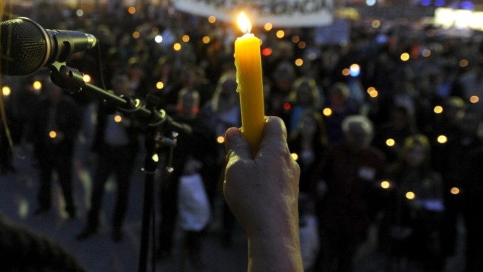 Bratislavský Veľký piatok 1988 - pásmo o Sviečkovej manifestácii