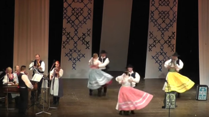 Štyri tance v podaní folklórneho súboru Turiec