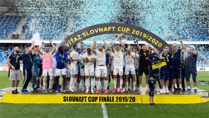 Slovan Bratislava wins the Slovak Cup 