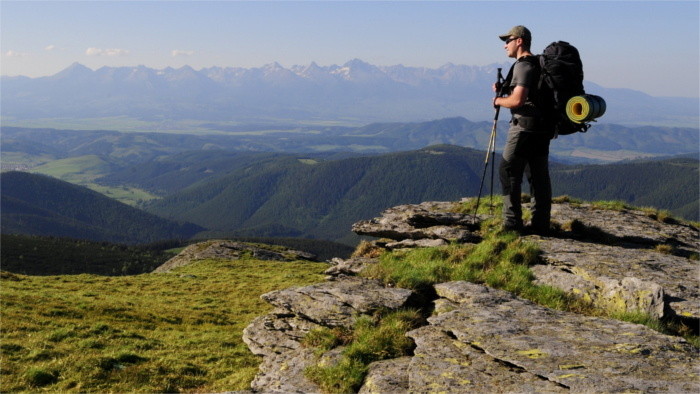 Rekord-Fernsicht in der Niederen Tatra