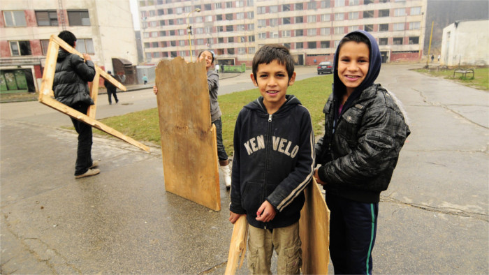 « Une vie heureuse » pour les petits rom de Lunik  IX   