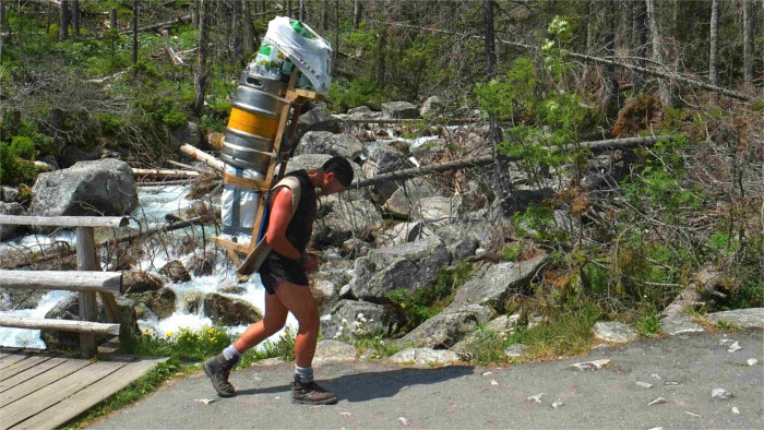 Bergträger in der Hohen Tatra 