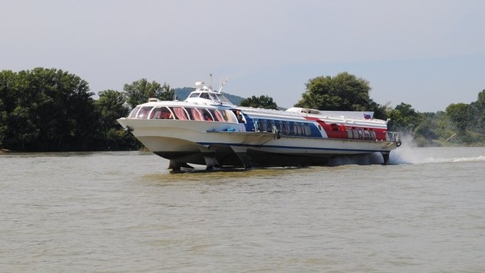 Mit der Rakete von Wien nach Bratislava