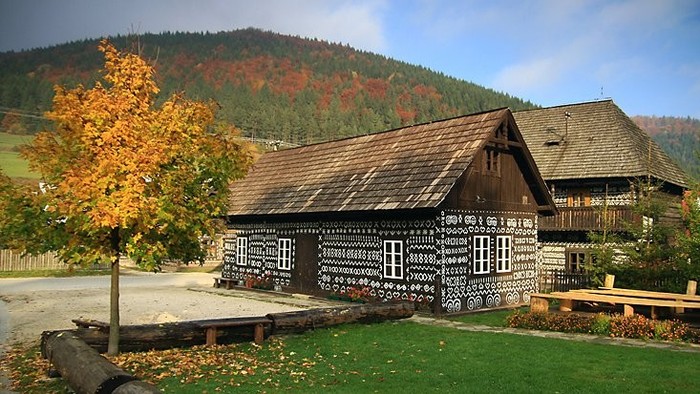 Die Lebkuchenhäuser von Čičmany