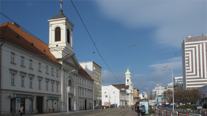 Where people from nearly every continent meet in Bratislava