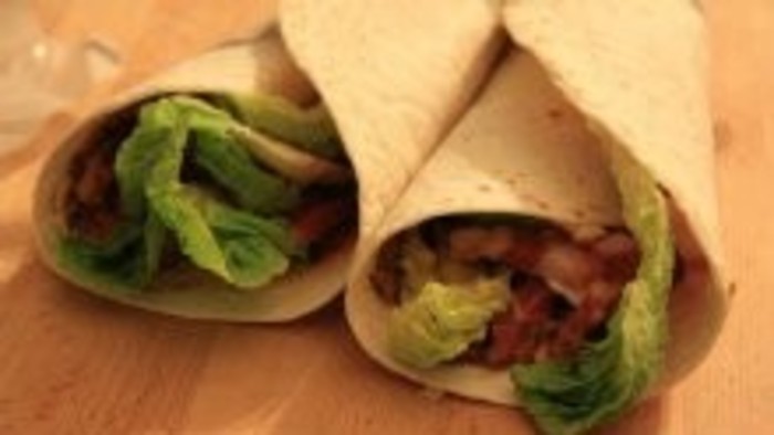 Tortillový wrap s kuracím mäsom