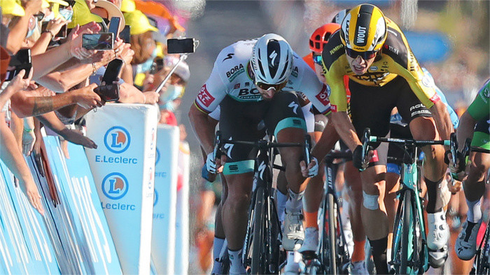 Peter Sagan penalised in Tour de France stage 11