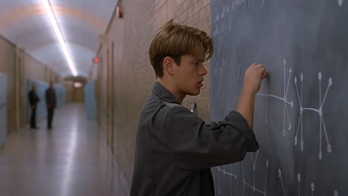 Matt Damon vo filme Dobrý Will Hunting