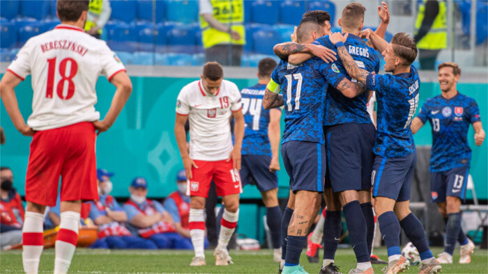 Slovakia defeat Poland 2-1 in first match at UEFA EURO 