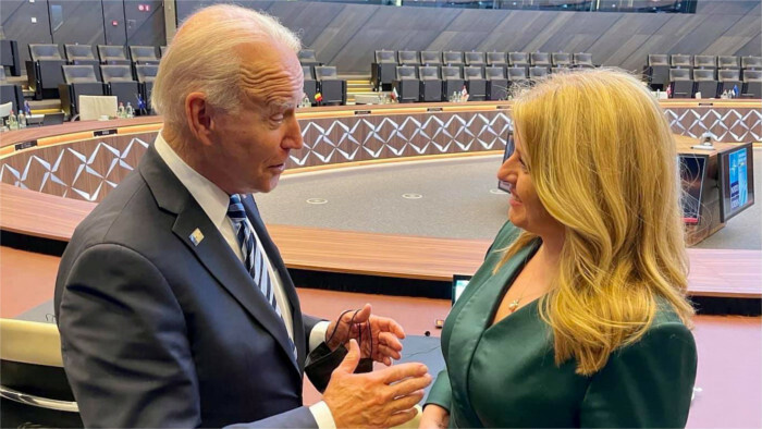 Čaputová meets Biden