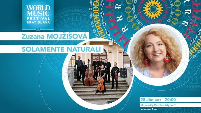 World Music Festival: Zuzana Mojžišová a Solamente Naturali