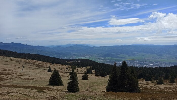 Na turistike v okolí vysielača Krížava na Martinských holiach 