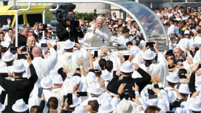 La visite du Pape François