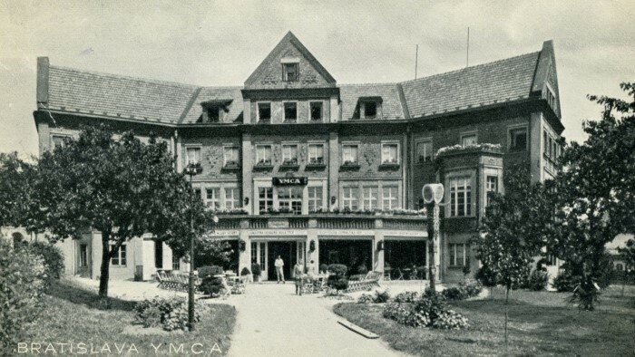 The YMCA building's 100 years in Bratislava