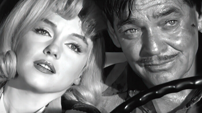 Marilyn a Clark Gable - Mustangy.png