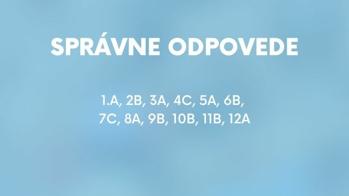 Správne odpovede 4.kolo