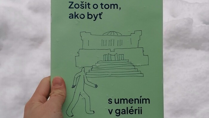 Zošit o tom, ako byť s umením v galérii