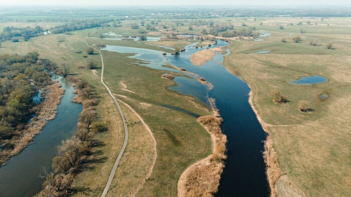 Devínske jazero v okolí Stupavy