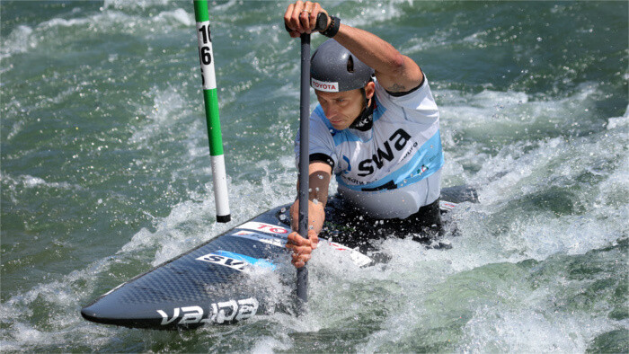 Matej Beňuš: Ich liebe es, dass der Kanuslalom nicht eintönig ist