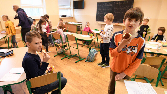 Ukrainian youngsters in Slovakia