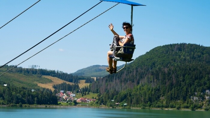 Lanovka na pláň Geravy