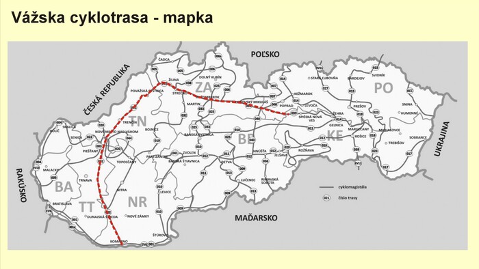 Cyklisti môžu najnovšie využívať ďalší úsek Vážskej cyklomagistrály