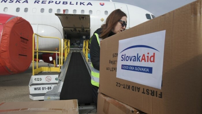 Slovensko poslalo ďalšiu humanitárnu pomoc