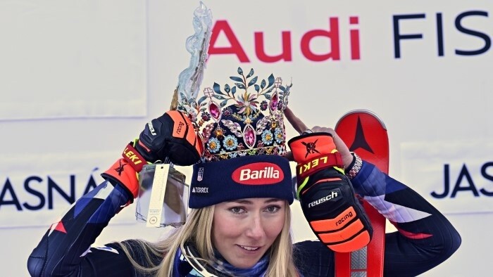 Las joyas del taller de Petra Tóthová han asombrado a Mikaela Shiffrin