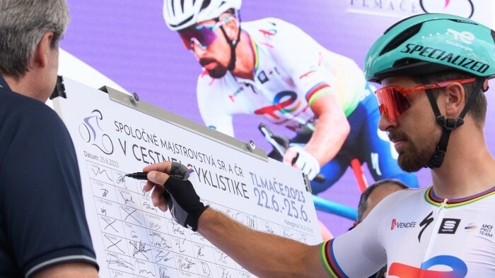 Peter Sagan začal opäť trénovať