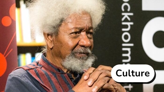 Nobel prize laureate Wole Soyinka in Bratislava