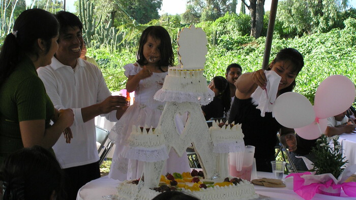 9. Santa Clara Huitziltepec - Krstiny - 2010.JPG