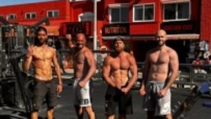 Sila-pohybu-team-Muscle beach