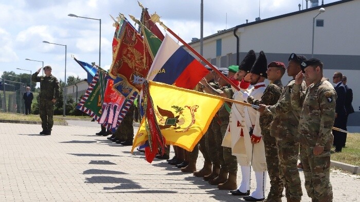 Výmena velenia bojovej skupiny NATO