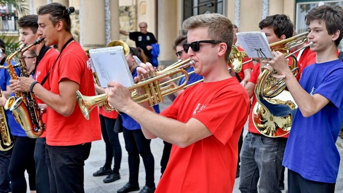 Na festivale Dychfest v Piešťanoch sa predstavili mládežnícke dychové orchestre