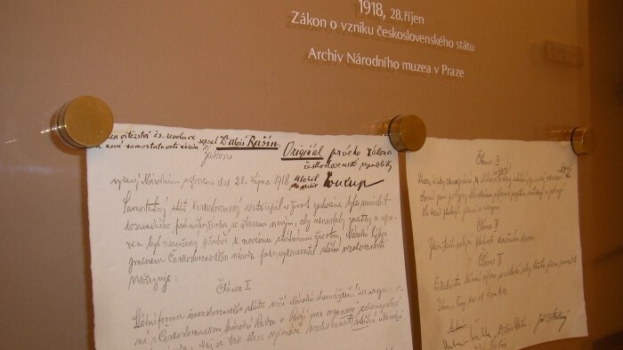 Page d’histoire : Création de la Tchécoslovaquie il y a 106 ans