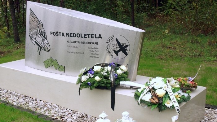 „Die Post ist nicht angekommen“ – das Denkmal erinnert an das Schicksal des Flugzeugs OK 475 