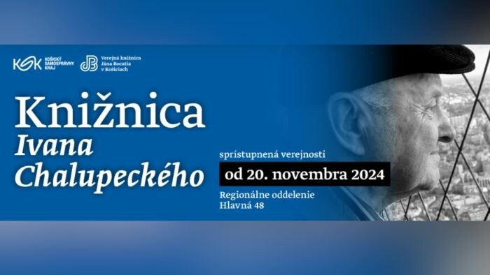 Vo Verejnej knižnici Jána Bocatia vznikla Knižnica Ivana Chalupeckého 