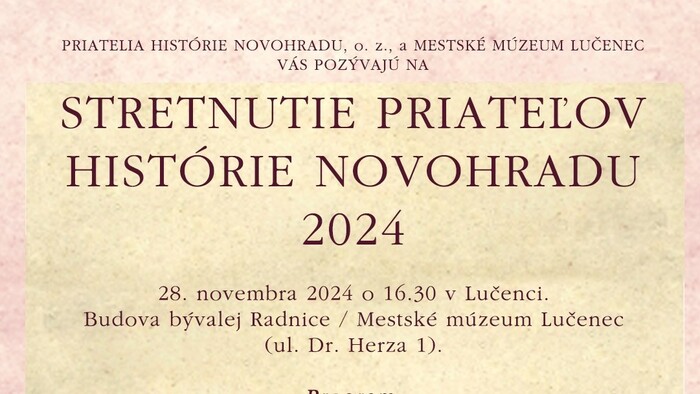 Priatelia histórie Novohradu