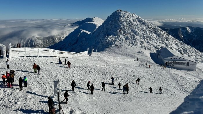 Los eslovacos prefieren las montañas del país para pasar sus vacaciones de invierno