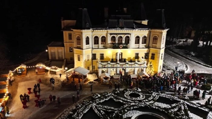 Aristokratische Weihnacht auf Schloss Betliar