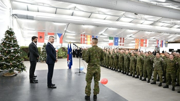 155 Slovaques dans la brigade de l'OTAN 