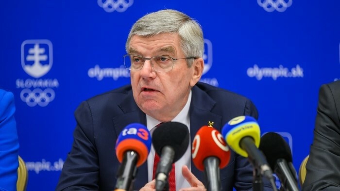 Präsident des Internationalen Olympischen Komitees in der Slowakei