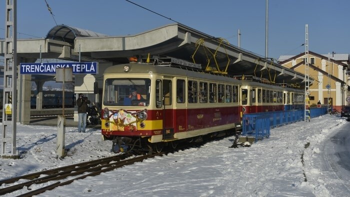 Mit der Straßenbahn nach Trenčianske Teplice