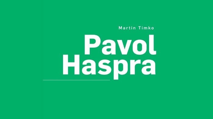 Uvedenie monografie: Pavol Haspra