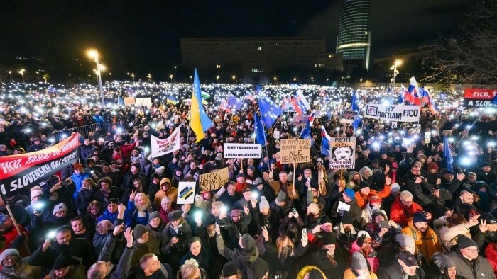 Weitere Massenproteste in der Slowakei