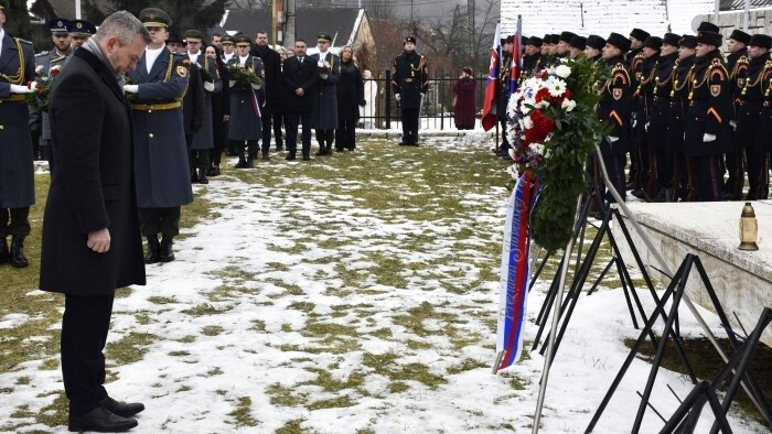 President honours victims of bloody Sunday in Klak and Ostry Grun